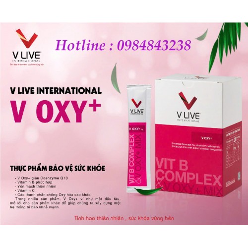 V OXY+ GIÚP LÀM SẠCH VÀ TUẦN HOÀN MÁU TỐT, TĂNG CƯỜNG OXY CHO NÃO VÀ TẾ BÀO  MANG ĐẾN SỰ KHỎE MẠNH